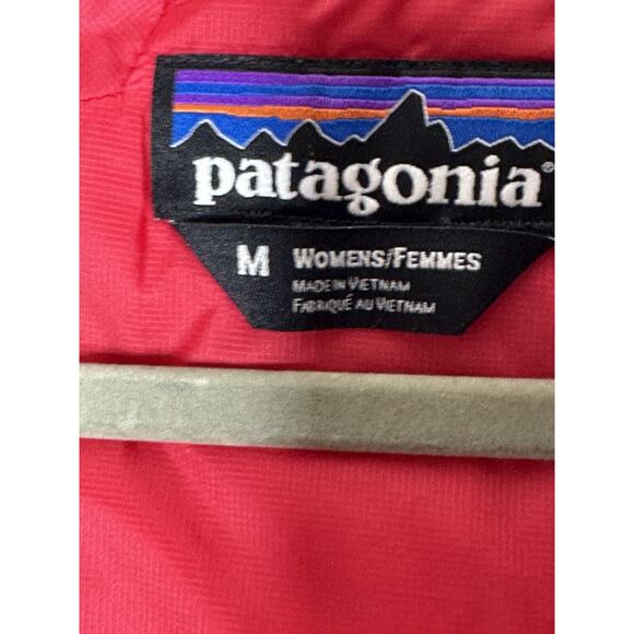 Patagonia Womens Micro Puff Hooded Jacket Medium Primaloft Nickel Gray Pockets - Picture 13 of 16